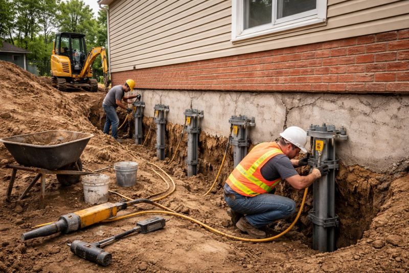 Top Foundation Lifting Companies in Milford, MI